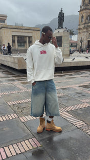 Cosmic Hoodie White