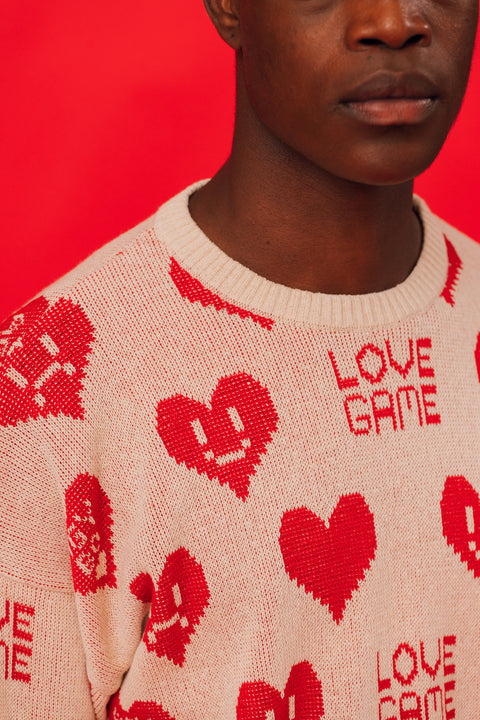 LOVE ME NOT KNIT SWEATER