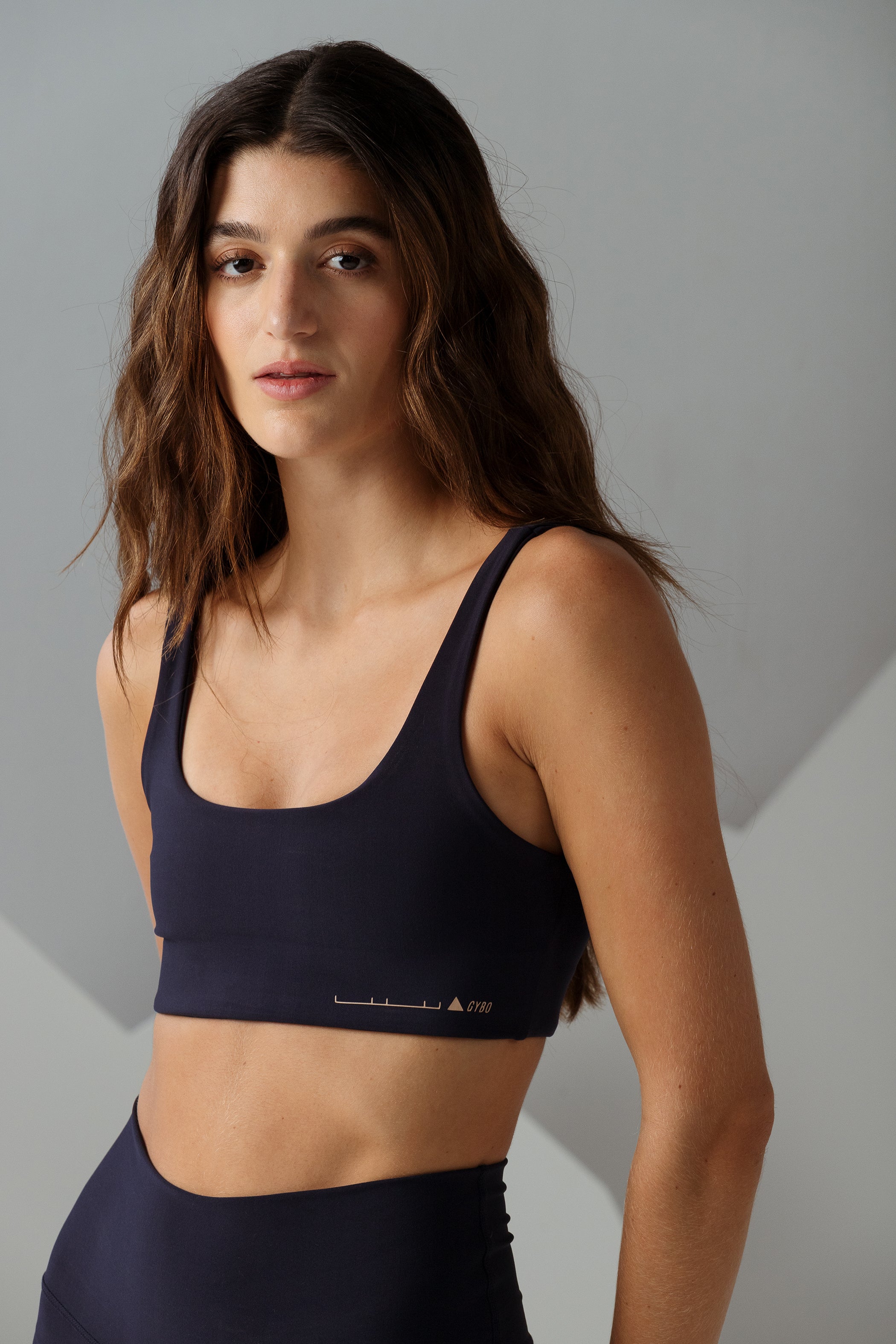 ART LAND TOP IN NAVY