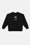 RAINY HEARTS CREWNECK - BEIGE PRINT